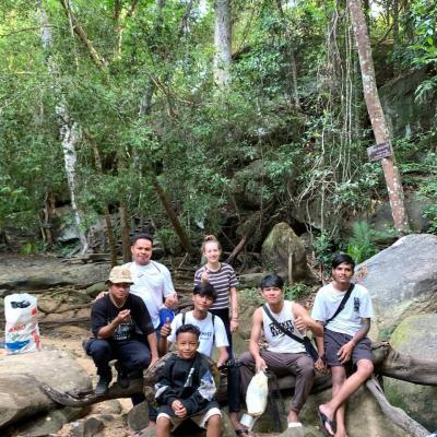 Camping in the forest with firends - Cambodia 2025