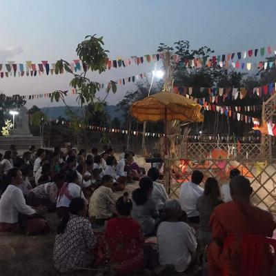 Religious moment for the Khmer New Year - Cambodia 2025