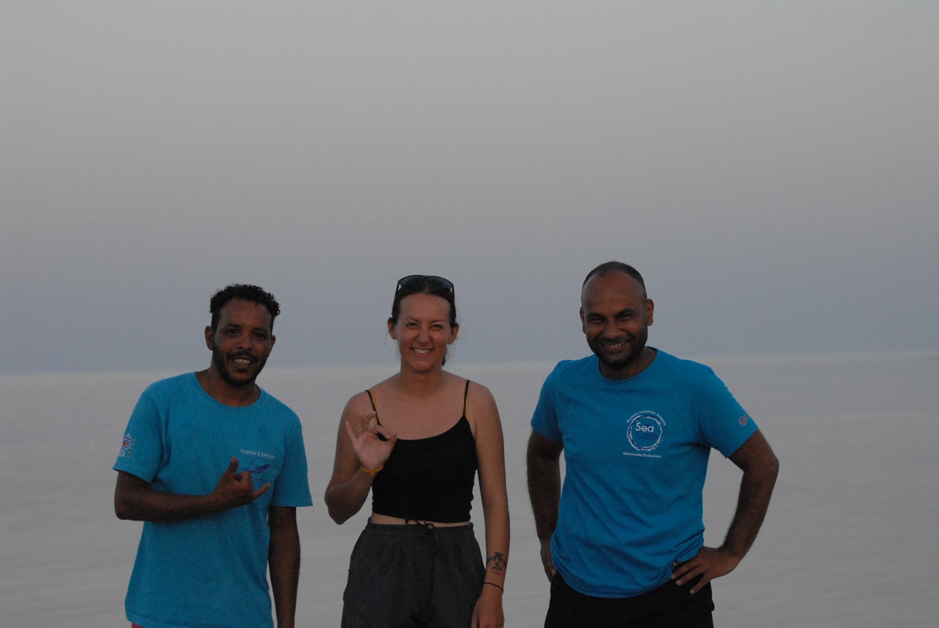 Egyptian colleagues in the Red Sea - Egypt 2024